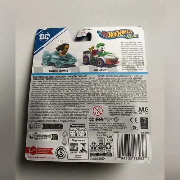 Hot Wheels Racer Verse: The Joker from Batman - Die-Cast Car - BRAND NEW!! - Picture 2 of 3